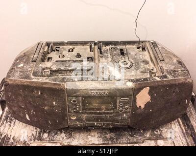 Builder radio Stockfoto