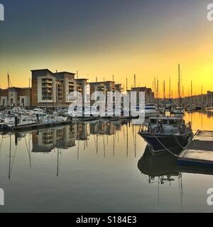 Portishead Marina, North Somerset, England, UK Stockfoto