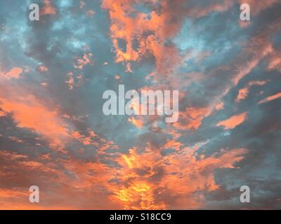 Sunrise, Beginn eines neuen Tages Stockfoto