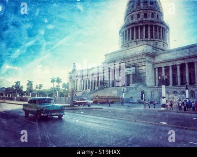 El Capitolio, Havanna, Kuba Stockfoto