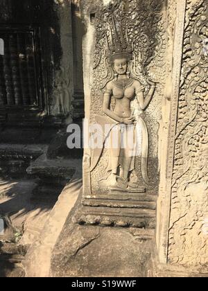 Gesagt Angkor Wat Kambodscha Stockfoto