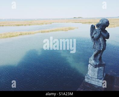 Blick vom Kloster Gärten, San Francesco del Deserto, Venedig Stockfoto