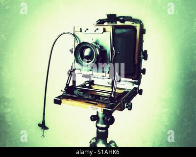 Modernen Großformat-Film-Kamera Stockfoto