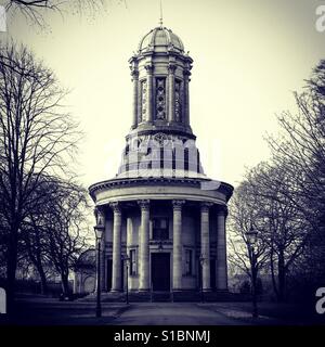 Saltaire United Reformed Church zum UNESCO-Weltkulturerbe. Bradford. Yorkshire. Stockfoto