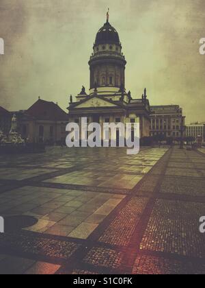 Die französischen Gendarmenmarkt-Domplatz Berlin Deutschland Stockfoto