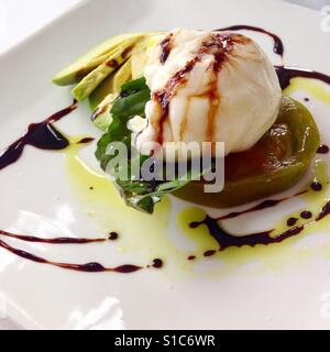 Caprese-Salat Stockfoto