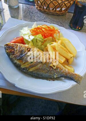 Fisch & Chips. Stockfoto