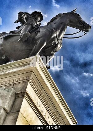 Ulysses S. Grant Memorial ist eine presidential Memorial in Washington, D.C., American Civil War general und US-Präsident Ulysses S. Grant zu Ehren. Es liegt am Fuß des Capitol Hill Stockfoto