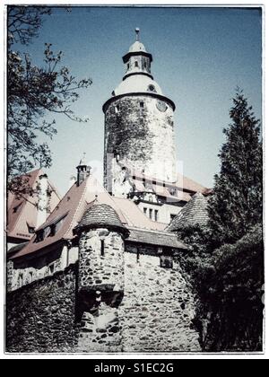 Czocha-Burg, untere schlesischen Polen, Europa Stockfoto