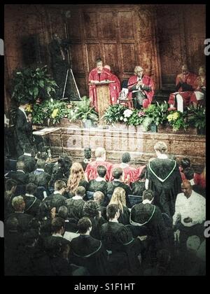 Abschlusstag, University of Cape Town, Südafrika. Stockfoto