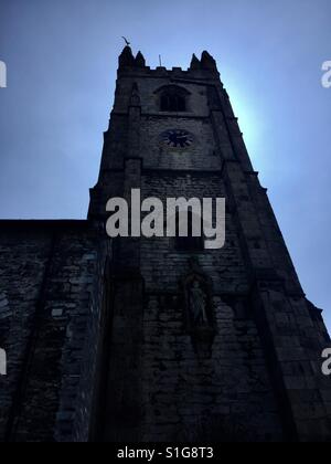 Das Münster St. Andrew, auch bekannt als St Andrew Church in Plymouth, England Stockfoto