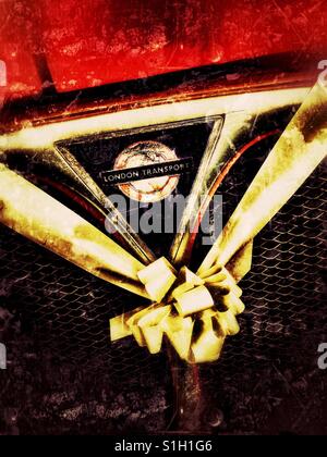 Hochzeit Band Routemaster Bus Stockfoto
