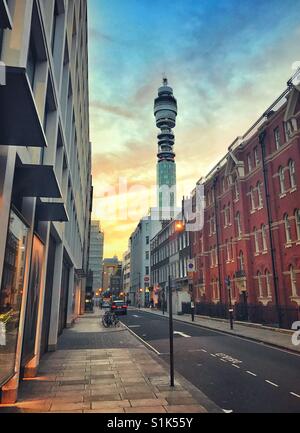 Der BT Tower, London Stockfoto