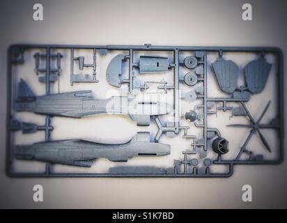 Airfix 1: 72 Scale Flugmodelle Curtiss Tomahawk IIB Stockfoto