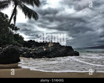Secret Cove Beach, Maui, Hawaii Stockfoto
