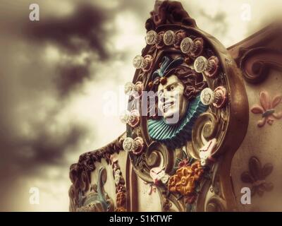 Karussell-Jester Stockfoto