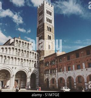 Kathedrale San Martino in Lucca, Italien Stockfoto