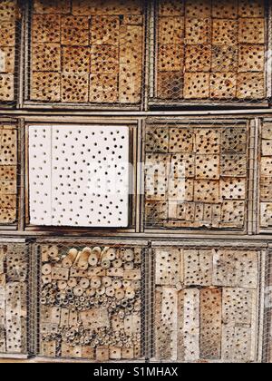 Insektenhotel Stockfoto