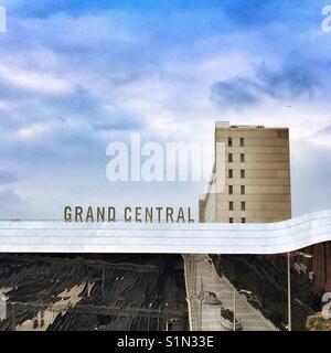 Grand Central Bahnhof früher als Bahnhof New Street, Birmingham, UK Stockfoto