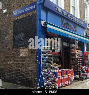 Die Lage des Travel Book Store aus dem Film Notting Hill. Stockfoto