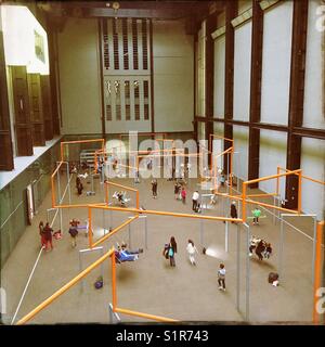 Turbinenhalle der Tate Modern Stockfoto