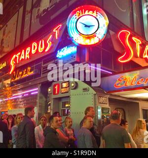 Stardust Diner, Times Square, New York City, Vereinigte Staaten von Amerika. Stockfoto