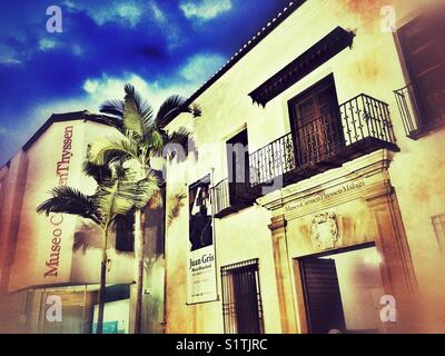 Carmen Thyssen Museum, Kunstgalerie, Malaga, Spanien Stockfoto