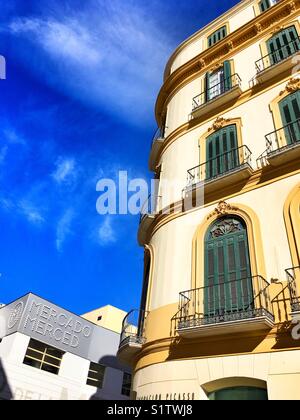 Malaga Pablo Picassos Heimathaus, Plaza de la Merced, Malaga, Spanien Stockfoto