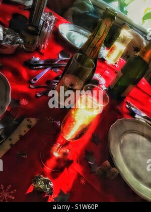 Champagner-Gläser Stockfoto