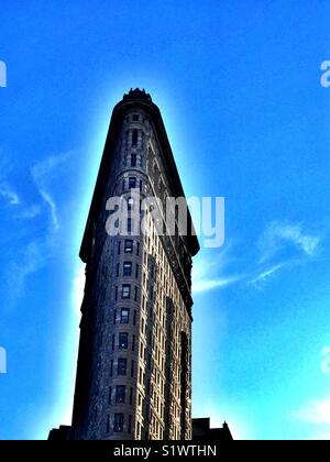 Die historischen Flatiron Building in Manhattan, New York City, USA Stockfoto