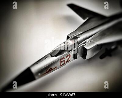 Mig-23 S Flogger B 1/144 Modell Stockfoto