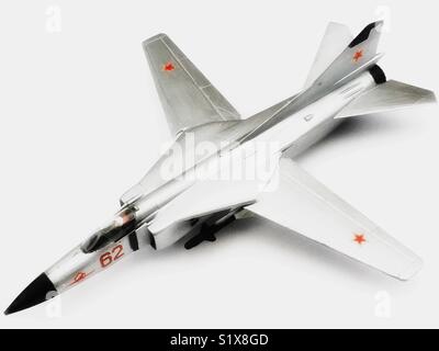 Trumpeter Mig 23 s 1/76 Modell Flugzeuge Stockfoto