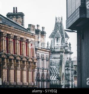 Stadtbild Bradford, West Yorkshire, England. Stockfoto