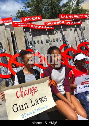 Miami Beach Florida" März für unser Leben." März 24, 2018 Protest nach Parkland, Florida School Shootings. Stockfoto