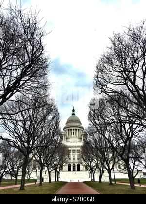 Das Rhode Island State Capitol und Begründung, Providence Rd., Island, USA Stockfoto