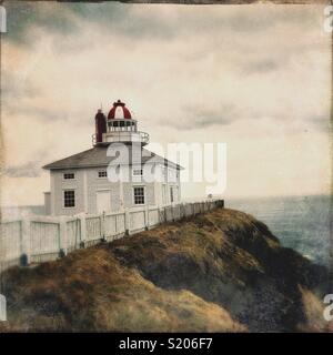 Cape Spear Lighthouse, Neufundland, Kanada Stockfoto