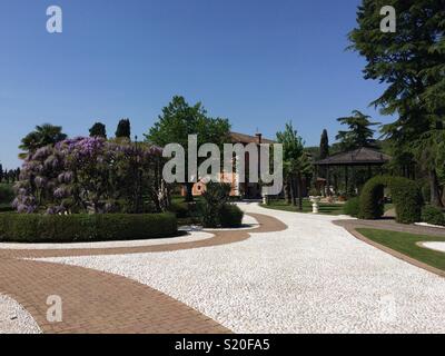 Castello di Spessa. Capriva del Friuli, Italien. Stockfoto