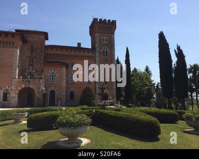 Castello di Spessa, Capriva del Friuli, Italien. Stockfoto
