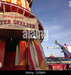 Helter Skelter bei Dreamland in Margate, Thanet, Großbritannien Stockfoto