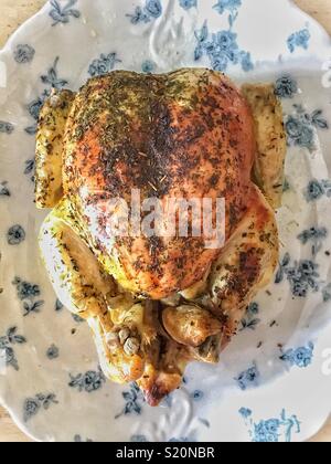 Gebratenes Huhn Stockfoto