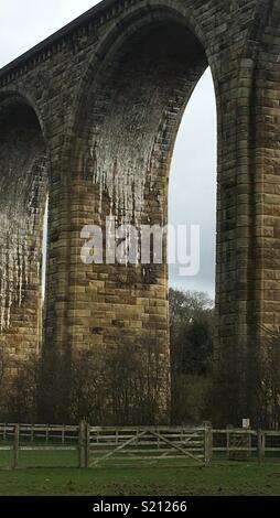 Ty Mawr Country Park Viadukt Stockfoto