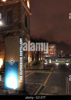 Die Clydeside Distillery, Glasgow, Schottland Stockfoto