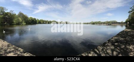 Carr Mill Dam, St Helens Stockfoto