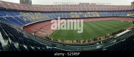 Camp Nou Stockfoto