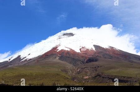 Vulkan Cotopaxi in Ecuador Stockfoto