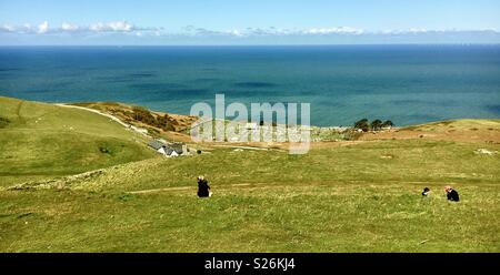 Great Orme Tramway Llandudno Stockfoto