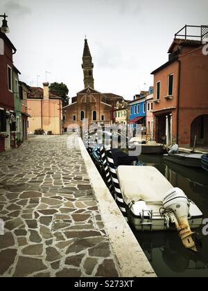 Burano Stockfoto