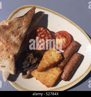 Vegane braten bis Frühstück Stockfoto