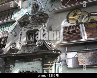 Toki Eder Gebäude, dem Boulevard von Sabana Grande, Chacaito. Caracas Venezuela. Marcos Kirschstein und Vicente Quintero Stockfoto