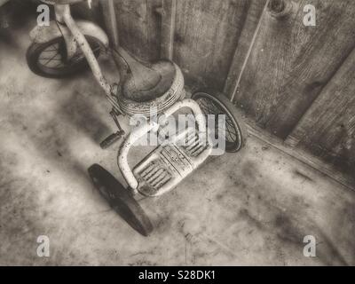 Vintage Dreirad Stockfoto